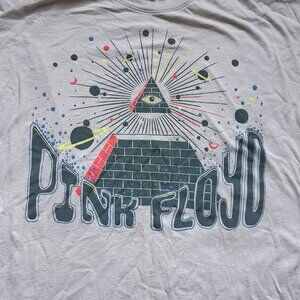 Pink Floyd American Eagle Band Tee Pink Oversized Fit L/XL